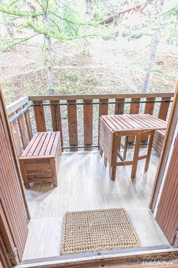 Allos Village Studio Cosy Avec Balcon Exteriör bild