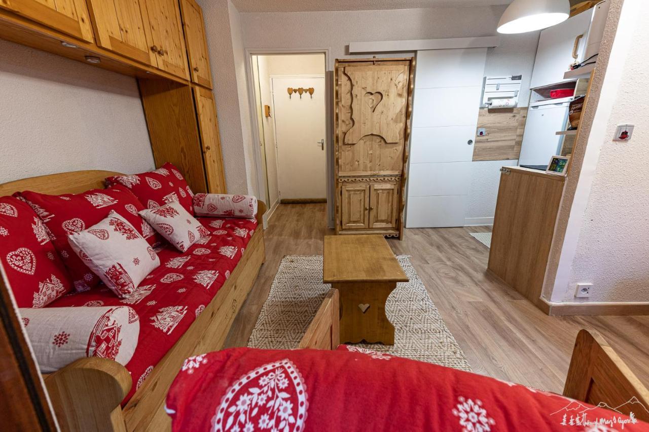 Allos Village Studio Cosy Avec Balcon Exteriör bild